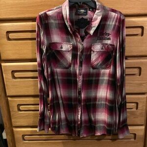 Harley Davidson XL button up shirt